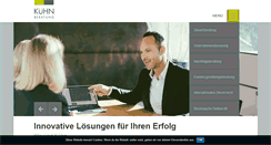 Desktop Screenshot of kuehn-beratung.de